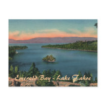 Emerald Bay - Lake Tahoe Postcard
