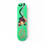 emerald black lemurboard skateboard