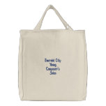 Emerald CityYoung Composer's Salon embroidered bags