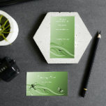 Emerald Dragonflies Business Card