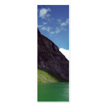 Emerald Fjord Dream Bookmark Business Card Template