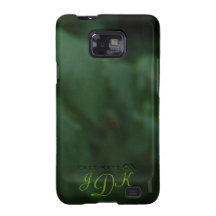 Emerald Ombre with Monogram Samsung Galaxy S Cases