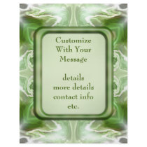 Emerald Shamrock Cross