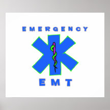 Emergency EMT poster