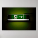 Emergency Exiit Poster