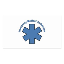 Emergency Med Tech Business Card Template