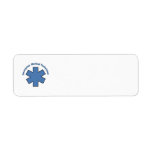 Emergency Med Tech Return Address Label
