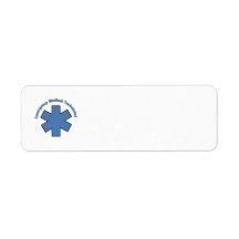Emergency Med Tech Return Address Label