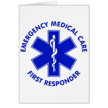 Emergency Medical Care First Responder Cards