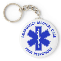 Emergency Medical Care First Responder Keychains