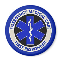 Emergency Medical Care First Responder Magnets