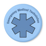 Emergency Medical Technician Refrigerator Magnet