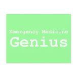 Emergency Medicine Genius Gifts Postcards