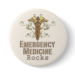 Emergency Medicine Rocks Button