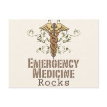 Emergency Medicine Rocks Post Card