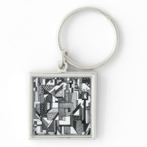 Emerging Geometry Keychain