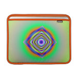 Emerging Rainbow Fractal Macbook Air Case MacBook Sleeves