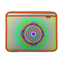 Emerging Rainbow Fractal Macbook Air Case MacBook Sleeves