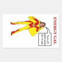 Emergy Gal Lights Off Sticker