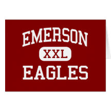 Emerson - Eagles - Vocational - Buffalo New York Greeting Cards