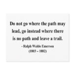 Emerson Quote 3a Post Card