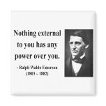 Emerson Quote 8b Refrigerator Magnets