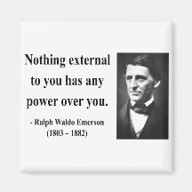 Emerson Quote 8b Refrigerator Magnets