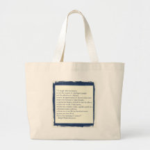 Emerson Quote Tote Bags