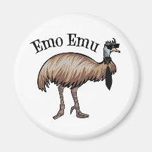 Émeu d'Emo Aimant Pour Réfrigérateur