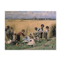 Emile Claus - On the Way to School Postcard