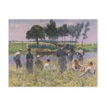 Emile Claus - Picnic Postcard