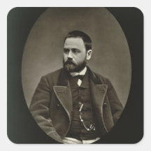 Emile Zola (1840-1902) from 'Galerie Contemporaine Sticker