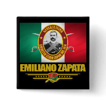 Emiliano Zapata Pinback Buttons