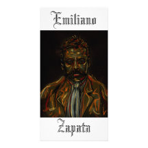 Emiliano Zapata Portrait Photo Card