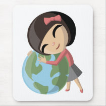 Emily Loves the Earth Mousepad