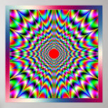 Emission of Vibrating Colors Posters