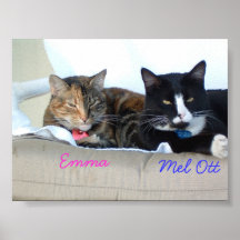 Emma and Mel Poster