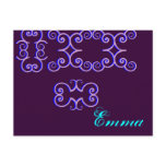 Emma  Designer Name Postcard - Customizable