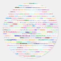 Emma Text Design II Sticker