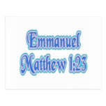 Emmanuel Matthew 1:23 Postcards