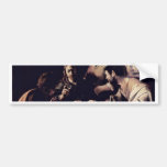 Emmausmahl By Michelangelo Merisi Da Caravaggio Bumper Sticker