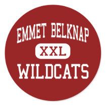 Emmet Belknap - Wildcats - Middle - Lockport Stickers