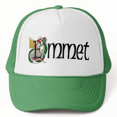 Emmet Celtic Dragon Cap Mesh Hat by irishcountry