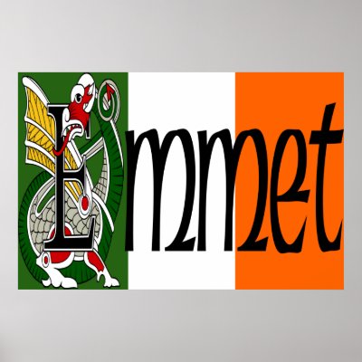 Emmet Celtic Dragon Print by irishcountry