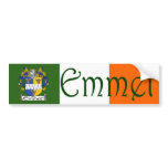 Emmet Coat of Arms Flag Bumper Sticker
