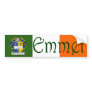 Emmet Coat of Arms Flag Bumper Sticker