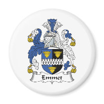 Emmet Family Crest Fridge Magnets