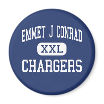 Emmet J Conrad - Chargers - High - Dallas Texas Magnets
