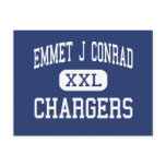 Emmet J Conrad - Chargers - High - Dallas Texas Postcard