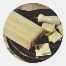 Emmi Cave Aged Gruycre Cheese Round Stickers